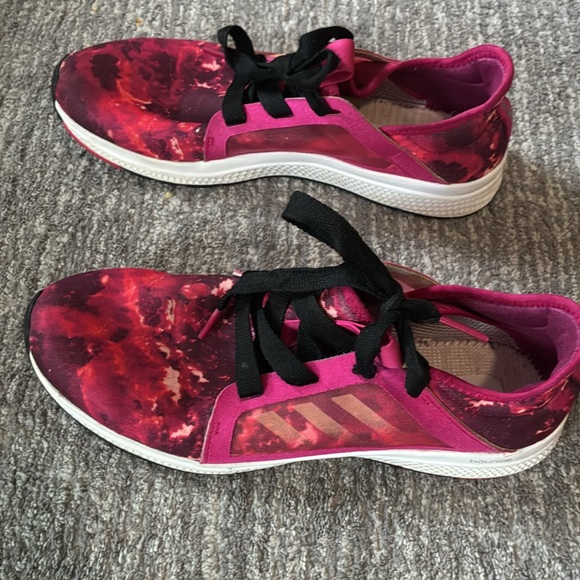 Adidas Edge Lux Pink Coral Athletic Running Sneakers Shoes, Size 12 - Picture 7 of 8